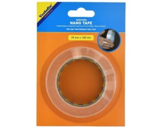 Verlofix Nano Tape Dubbelzijdig - 25mmx1,8m voor €0,79 bij Dirk