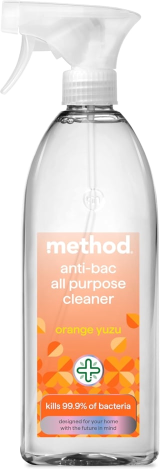 3 x Method Antibacterial Spray, All Purpose Cleaner, Powerful Formula Kills 99.9% of