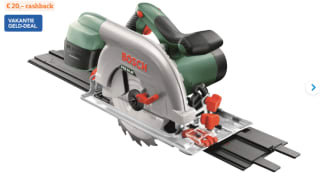 Bosch PKS 66 AF cirkelzaag voor €79 na cashback bij Coolblue