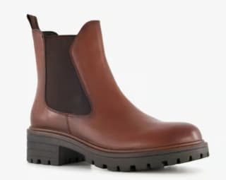 Hush Puppies Chelsea bruine laarzen voor €19 bij Scapino