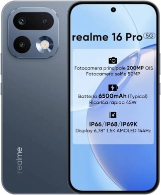 Realme 16 Pro 5G 8GB+256GB por 289.33€