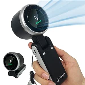 Portable USB-C Turbo Fan 4000mAh 5 Speed £9.99 Amazon Deal