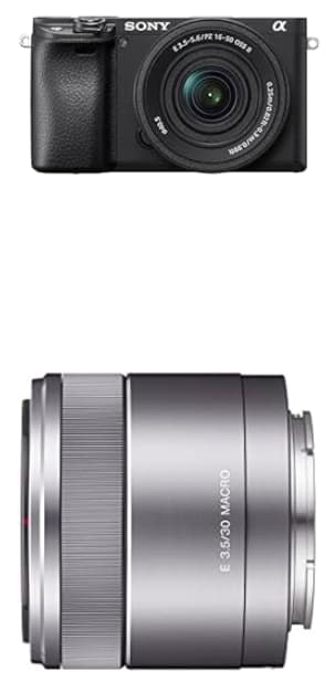 Sony Alpha A6400 kit con objetivos (zoom + macro) por 945.71€