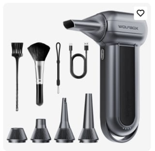 WOLFBOX MF100 Elektrische snoerloze luchtduster voor €48 bij Joybuy