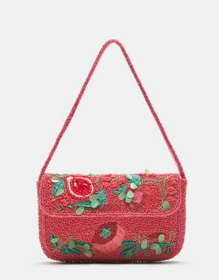 Bolso de hombro con abalorios por 12.99€