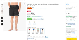 Bañador Nautica Talla G Clásico por $280 en Amazon