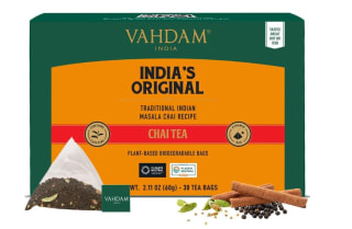 VAHDAM, Original Masala Chai Té (30 Piramidales Bolsitas De Té) Masala Chai a 5.14€