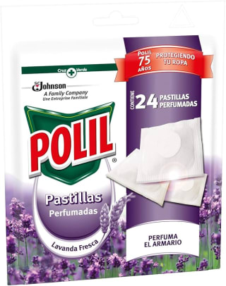 Antipolillas Polil pastillas perfumadas lavanda fresca 24 ud. por 3.70€