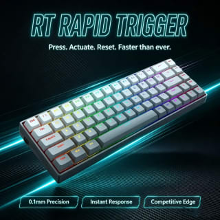 Redragon M68 magnetisch switch (68 toetsen) voor €29,50 bij Joybuy