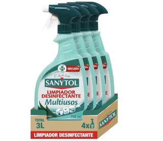 (4x750ml) + Desinfectante Antical Baños por 13,16€