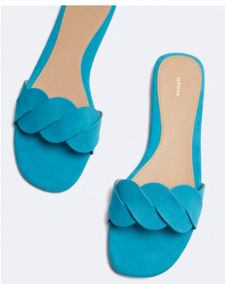 Sandalia plana Trenza para Mujer por 2.99€