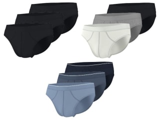 ESMARA MEN Lot de 3 slips pour hommes à 4,99€