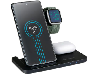 Station de Charge sans fil 3-en-1 à 16,99€