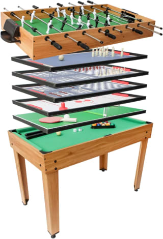 DEVESSPORT Multijuegos 7 en 1 Madera con Accesorios Incluidos por 149.95€