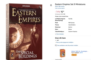 Eastern Empires - The Special Buildings Expansion voor €6,85 bij Amazon