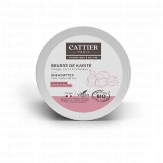 CATTIER Beurre de karité 100% bio pot 20g à 1,61€