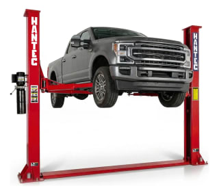 Rampa automotriz HANTEC 2 postes 4.7 ton 220 V por $35,699 en Mercado Libre