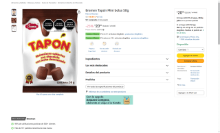 Malvaviscos Bremen Mini con Chocolate por $20 | Oferta Amazon