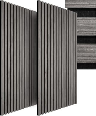 2 paneles tectake Pared Decorativos MDF 60 x 120 x 2,1 cm por 41.79€ varios colores