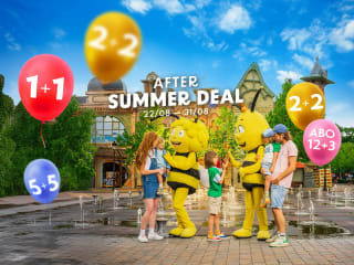 Plopsa tickets 1+1, 2+2 en 5+5 gratis