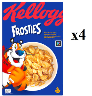 4 Paquetes de Cereales Frosties de Kellog´s 400g por 9.57€