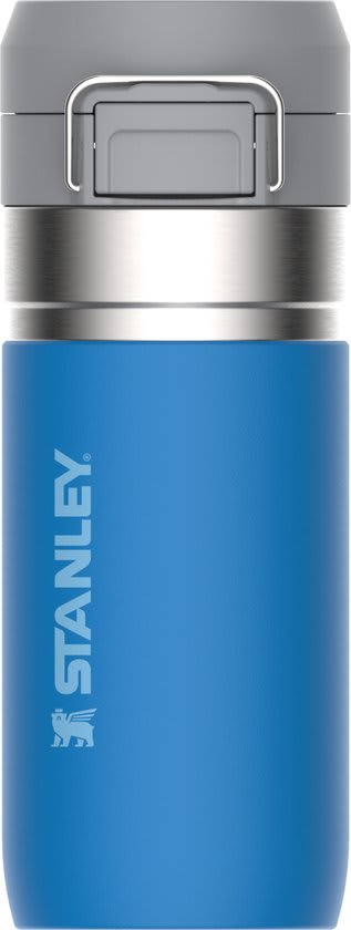 Thermosbeker Stanley The Quick Flip Azure 0,47L voor €22,50 bij Bol