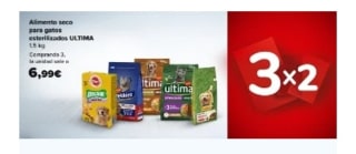 3×2 y más Ofertas en Comida de animales.