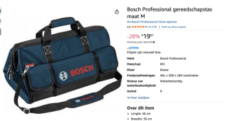 Bosch Professional Toolbag medium Gereedschapstas voor €19,97 bij Amazon