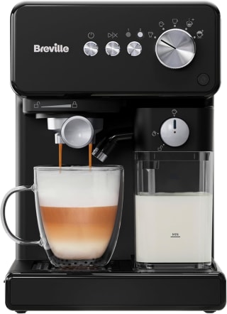 Breville Prima Latte Cafetera Espresso con espumador leche italiana 15W por 113€