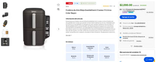 Freidora Ninja DoubleStack 7.5L por $2,090 | Oferta Walmart