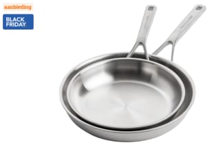 KitchenAid Multiply Koekenpannenset 24 + 28 cm voor €79 bij Coolblue