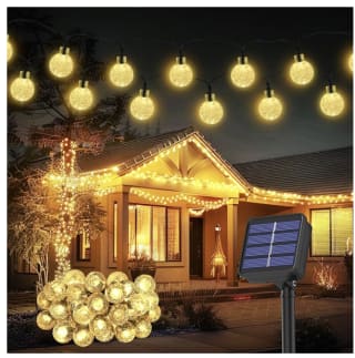 Realky Guirnaldas Luces Solar 81M 30 LED Blanco Cálido por 8,09€