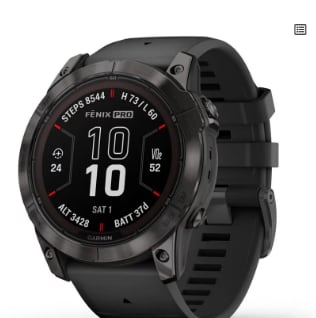 Montre GPS Garmin Fenix ​​7X Pro Saphire Solar à 599€