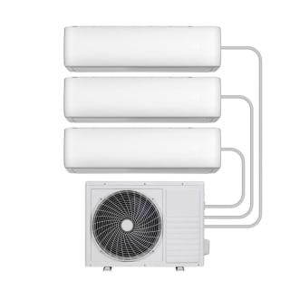 electriQ iQool Multi-Split 3 x 9000 BTU Smart Wall Mounted Air Conditioner with Heat