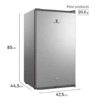 Frigobar Mademsa 90L Frío Directo c/Llave Luz interior LED $129.990 Madensa, Chile