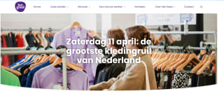 Kledingruil bij 30 kringloopwarenhuizen van Het Goed