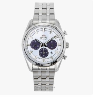 Montre chronographe contemporaine Orient pour homme à 154,15€