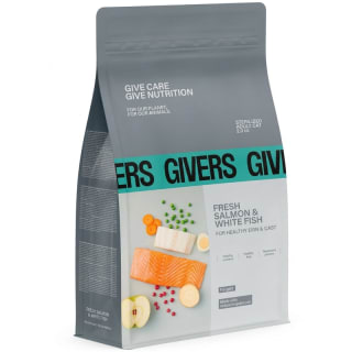 Givers Gato Adulto Esterilizado con Salmón y Pescado Blanco 3 kg por 2.99€