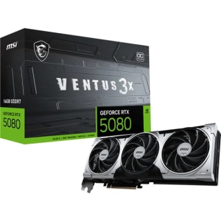 MSI GeForce RTX 5080 16G VENTUS 3X OC PLUS grafische kaart voor €1.009 bij Alternate