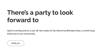 Ordinary is jarig: vanaf april 23% korting op alles