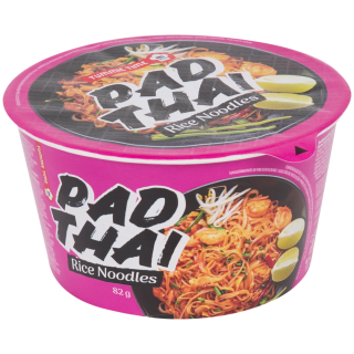 Tummie Time Pad Thai Fideos Arroz Instantáneos 82g por 1,18€