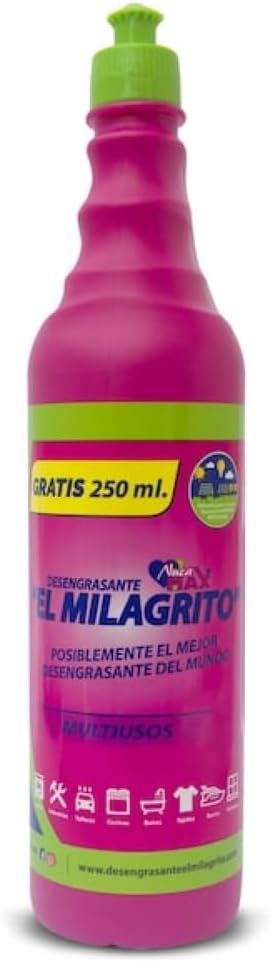2 botes Milagrito Desengrasante Nuca Max, 1L por 4.14€