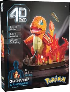 4D Build Puzzle 3D Pokemon Charmander Maquetas para Construir 241 Piezas por 15.49€