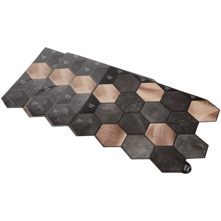 Zelfklevende wandtegels 29,4 x 22,5 cm voor €2,99 bij de Action