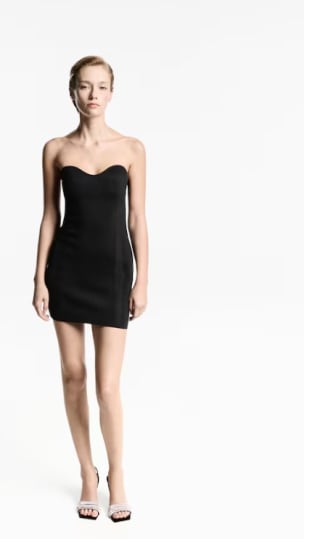 Vestido punto escote corazón por 9.99€