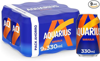 Aquarius Naranja 2 Pack 18 Latas por 11,60€