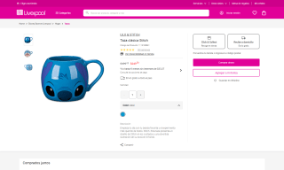 Taza Stitch clásica por $250 | Oferta Liverpool