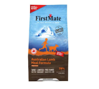 FirstMate Pienso perros de cordero australiano 1.8kg por 1.99€.