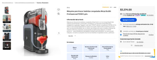 Ninja SluShi Professional FS301C para hacer Bebidas Congeladas por $3,374 en Walmart
