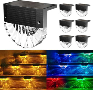 Luces Solares Led Exterior 6 Piezas Focos Led Solares 3 Modelos por 9.02€